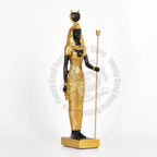 Egyptian Pharaohs＆ Isis God of Life Statue Model Egyptian Pyramid Tourist Souvenir Home Room Office Desk Decoration Accessories