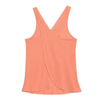 Women's Solid Wrap Back Sports Tank Top - SJB-DIAMOND ELITES