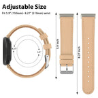 Fitbit Versa & Sense Leather Band - Premium Classic Design - SJB-DIAMOND ELITES