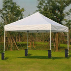 Durable Black Tent Sandbag with Handle Garden Gazebo Foot Leg Weights Sand Bag Sand Shelter Party Tent Set Camping Tools