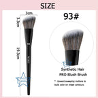 70 Pro Big Foundation Brush Cream Foundation Makeup Brush Chubby Professional Synthetic Hair Face Contour Foundation Makeup Tool Lootquake LLC