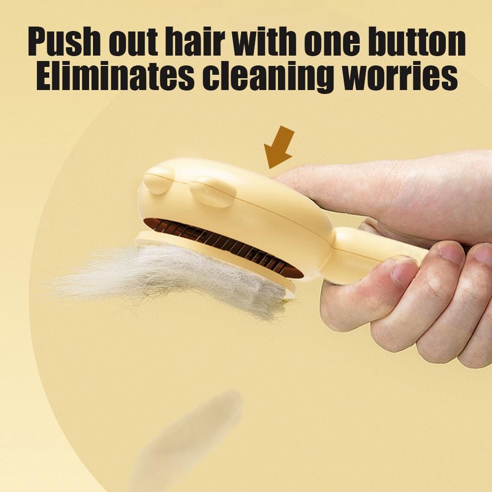 Cat Comb Massage Pet Magic Combs Hair Removal Cat and Dog Universal Needle Brush Pets Grooming Cleaning  Remove Supply Care Set  Pet Hair Cleaner Brush for Dogs Long or Short Hair Cats Pet Massage Brushes Stevvex