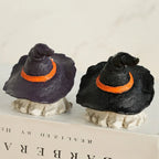 1PC Halloween Horror Hat Ghost Resin Craft Home Decor Scary Ornament Decoration Party Gift Spooky Collectible Art Fairy Garden Lootquake LLC