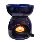 2023 New Ceramic Candle Holder Wax Melt Oil Burner Diffuser Fragrance Tray Aromatherapy Furnace Candlestick Home Decoration