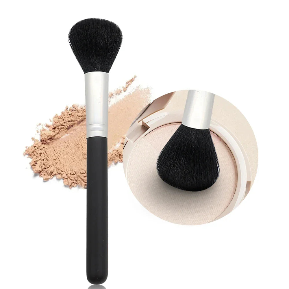 Powder Brush Professional Makeup Brushes Black Multifunctional Foundation Blush Sculpting Bronzer Brush Make Up Tools Lootquake LLC
