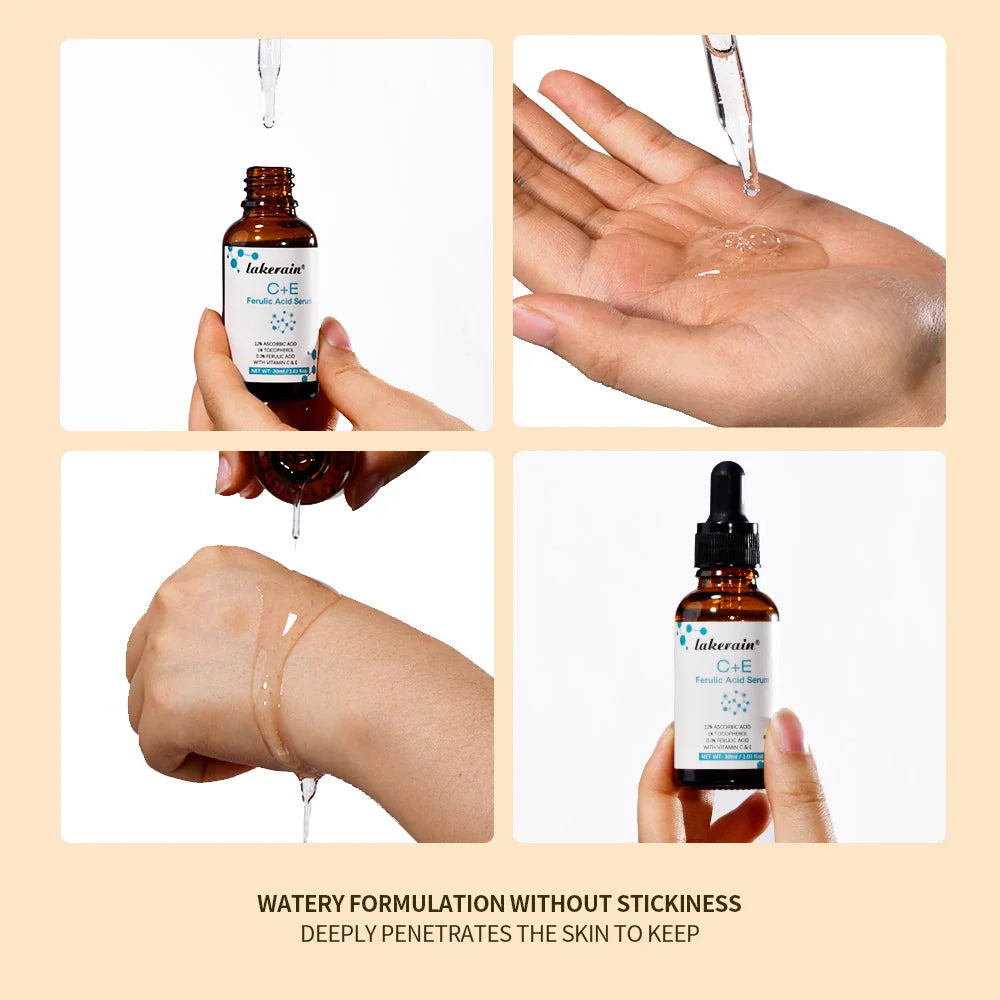 Vitamin C Face Serum Vitamin CE Serum with Ferulic Acid for Women Vitamin E&Ferulic Serum Skin Care, Vitamin C Serum for Face Lootquake LLC