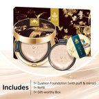 Catkin Phoenix Cushion Foundation Full Coverage, Sheer Satin Finish, Refill Included, Light Beige Lootquake LLC