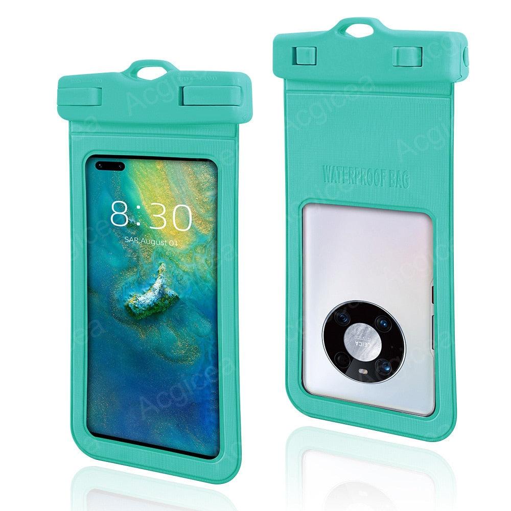 Waterproof Phone Case Pouch Protector For iPhone Cell Phone Cover Underwater Case Universal Water Proof Bag Waterproof Case Cellphone Pouch for iPhone 13 Pro Max Case & Strap Stevvex