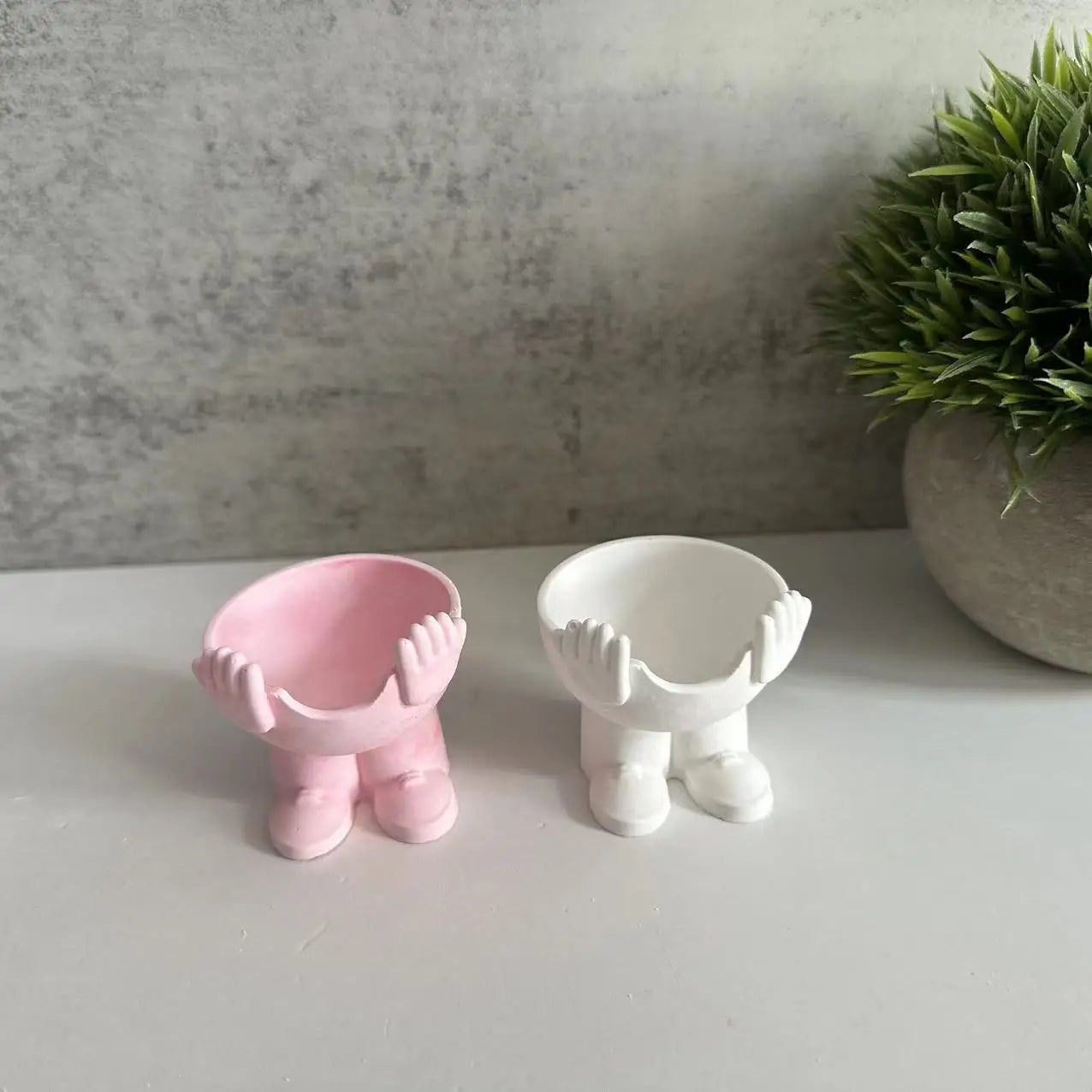 Easter Egg Cup Holders Mold DIY Drip Glue Gypsum Cement Silicone Mould Egg Jewelry Necklace Storage Tray Mold Home Decor Lootquake LLC