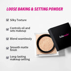 Loose Baking&Setting Powder Long Lasting Oil Control Natural Face Matte Waterproof BrighTening Loose Powder Makeup Cosmetics
