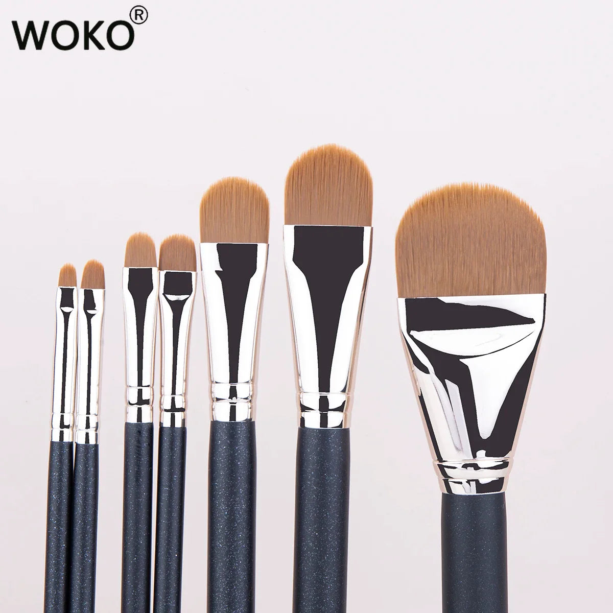 New Ultra-thin Foundation Brush Pointed Precise Foundation Concealer Blending Brush Facial Liquid Foundation Makeup Tool Lootquake LLC