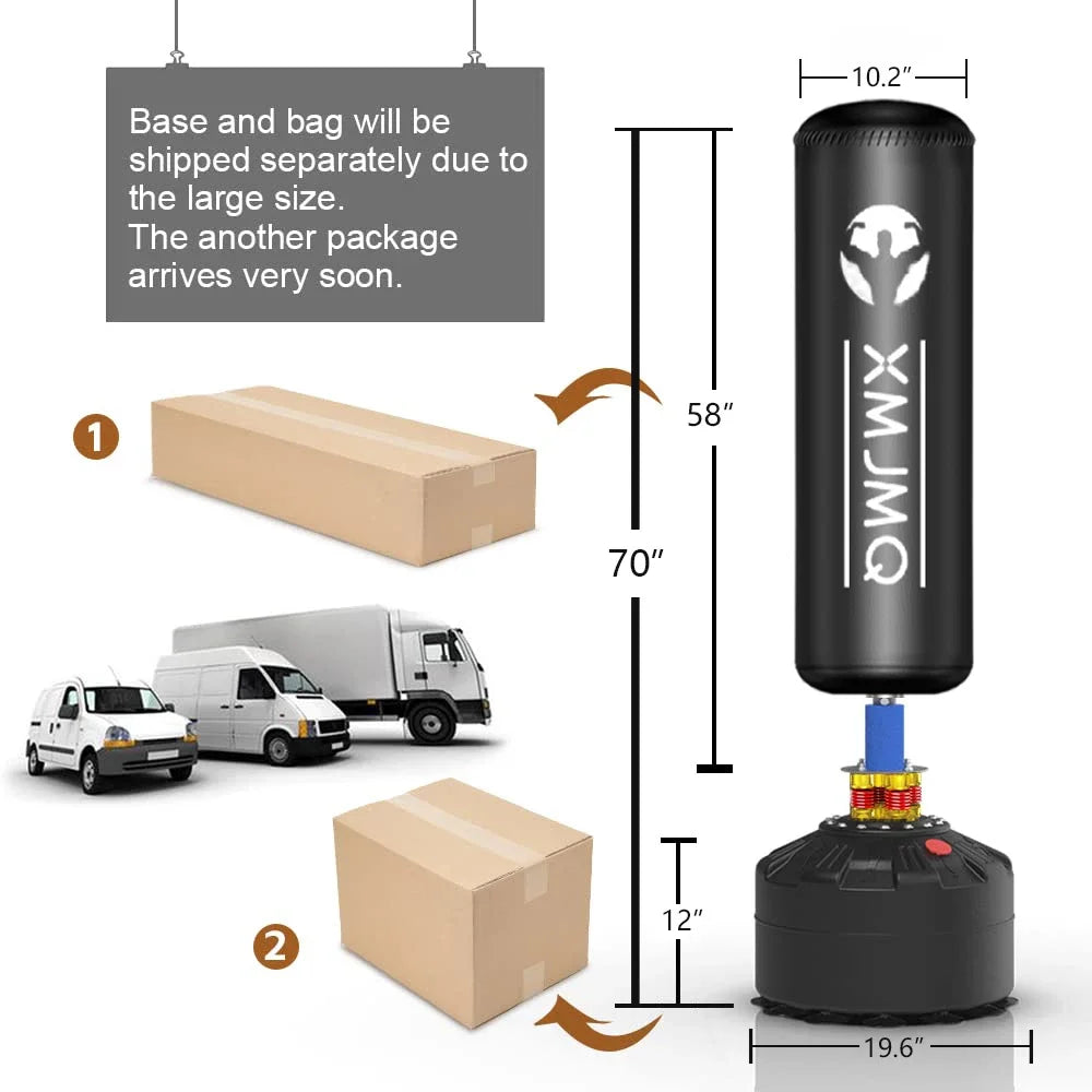 HomeBoxing Pro: Suction Stand & Gloves Set - SJB-DIAMOND ELITES
