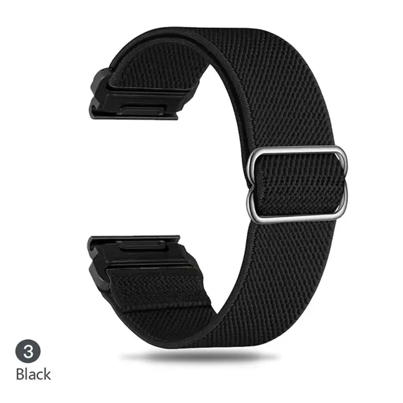 Garmin Elastic Nylon Band - Stylish, Comfortable - QuickFit BandsCo Straps