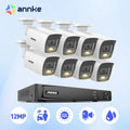 ANNKE 12MP Camera Kits Smart Dual Light Security 8CH NVR 8PCS POE Camera Outdoor CCTV Video Surveillance Protection Camera Lootquake LLC