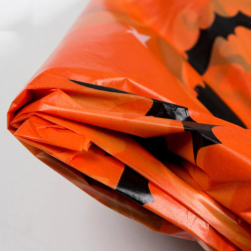 Halloween Decoration Tablecloth Pumpkin Spider Web Plastic Folding Setsholidayparty Hometableclothsuppliesbackdroparrangement Lootquake LLC