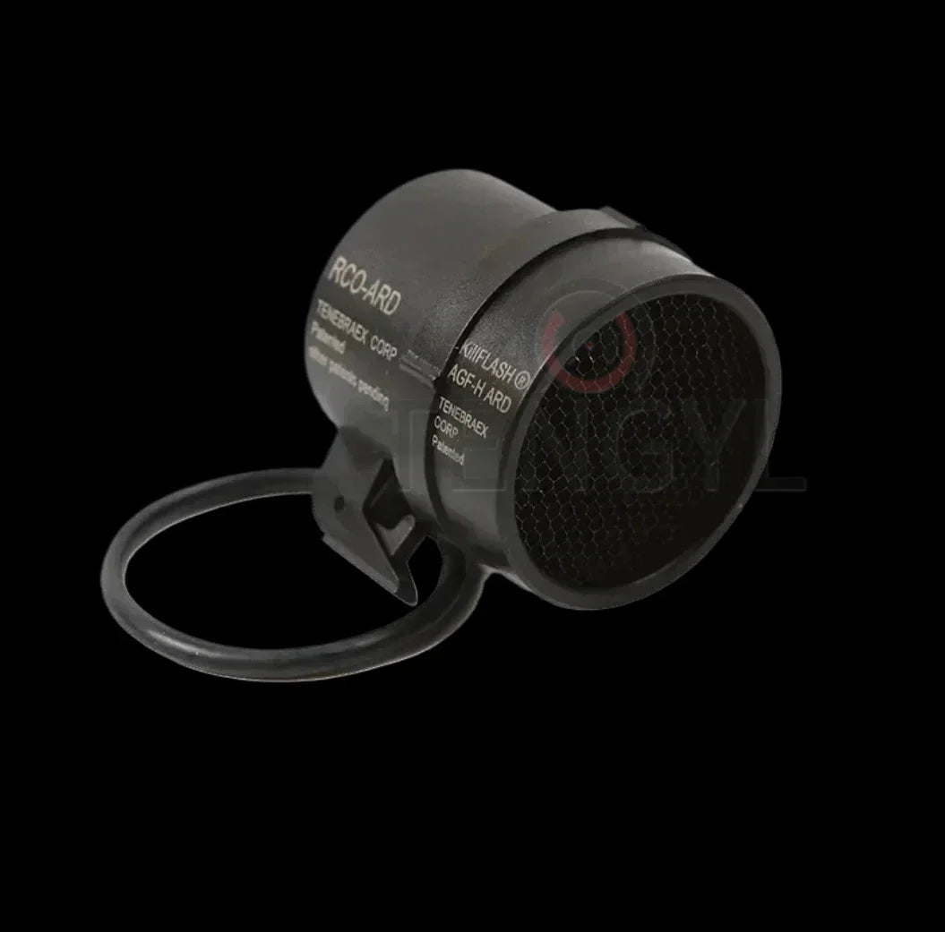 Hunting A*OG 4x32 Fiber Illuminated Red Chevron Scope THRIXINE