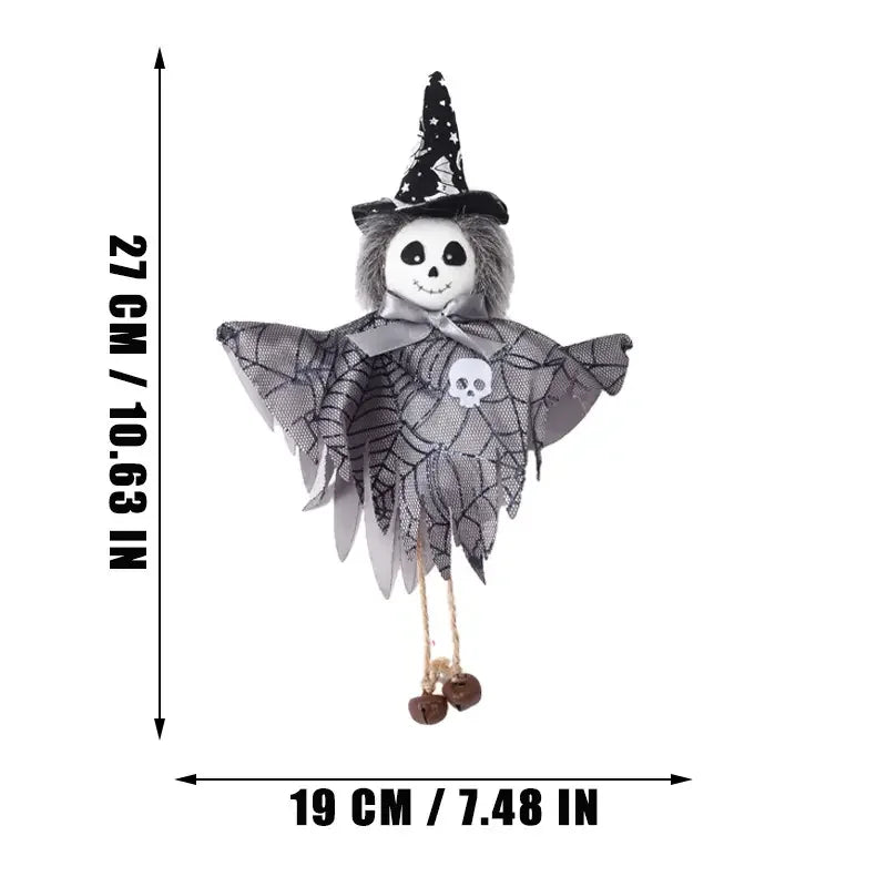 Halloween Decorations Doll Bar Decor Pumpkin Ghost Witch Pendant Scary Halloween Kids Gift Halloween Party Decoration for Home Lootquake LLC