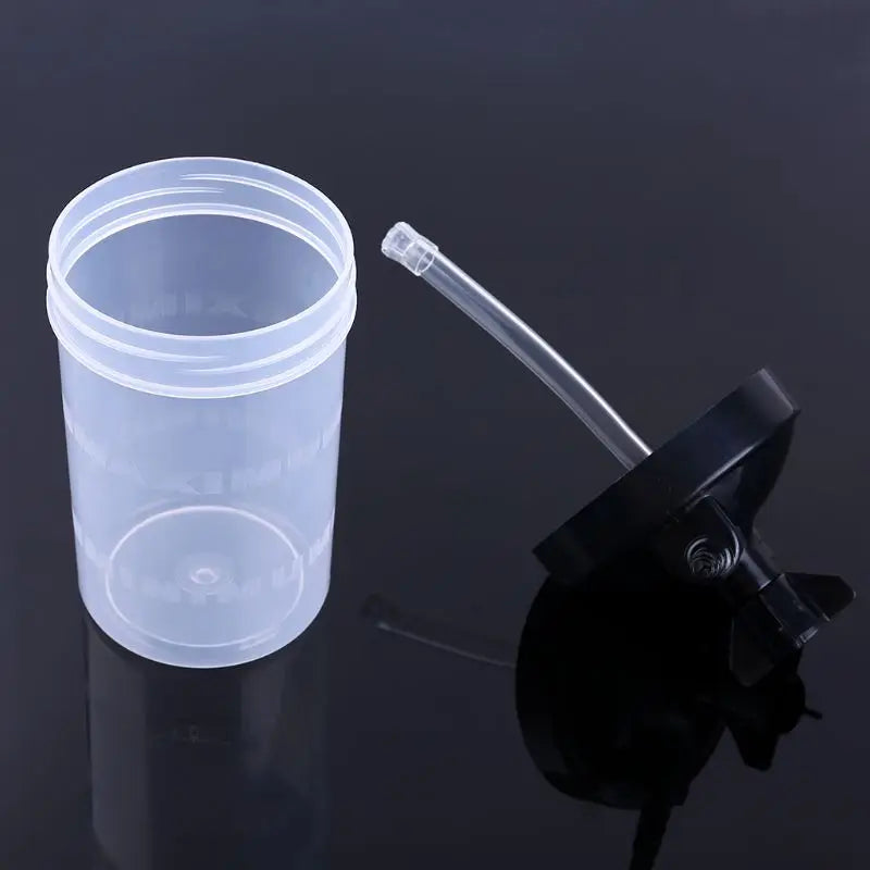Professional  Humidifier Bubbler Bottle - Humidity for OXYGEN Therapy Height 16cm  6.3" Bottle Mouth 7cm  2.76" KXRE Lootquake LLC