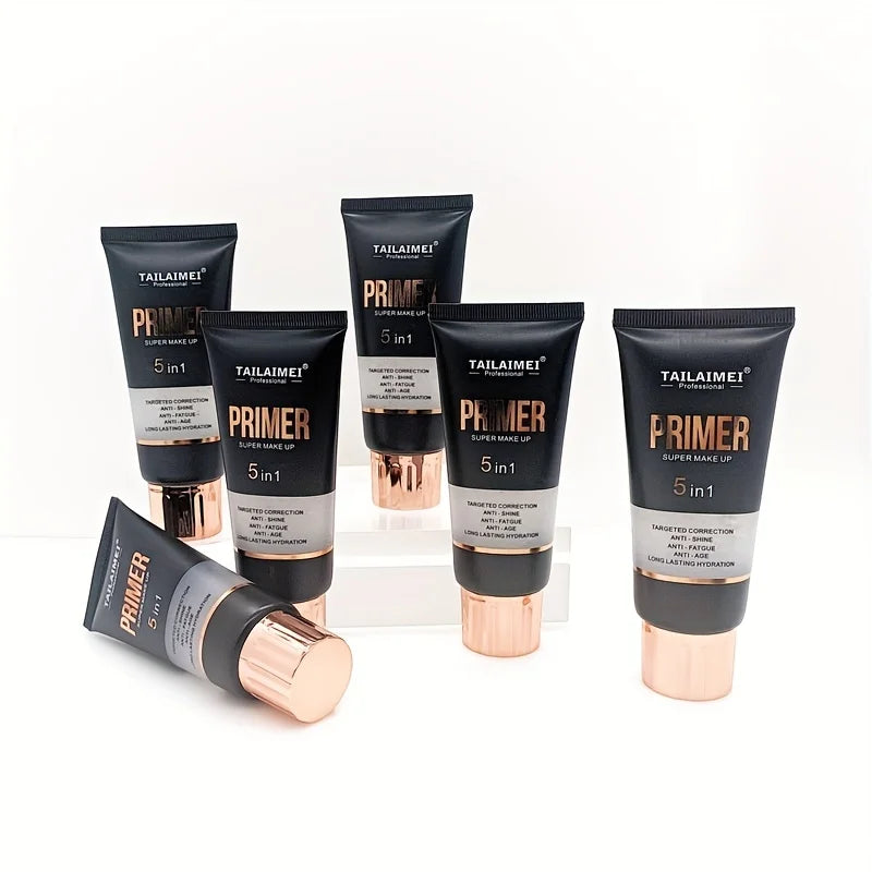 Waterproof Base Transparent Gel Makeup Primer - Full Coverage Matte Foundation With Color Retention, Natural Avocado And Rose Ex Lootquake LLC