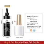 BORN PRETTY 250g Milky White Jelly Nude Gel Nail Polish Refilled Package Translucent Clear Color Semi Permanent Soak Off UV Gel Lootquake LLC