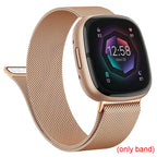 Fitbit Versa & Sense Magnetic Steel Band - Elegant Design - SJB-DIAMOND ELITES