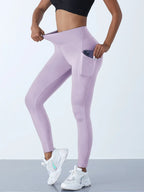 High Waist Women's Yoga Leggings with Pockets THRIXINE