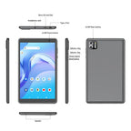 PRITOM 8 Inch Tablet Android 13, 8GB(4+4 Expand) RAM 64GB ROM,1TB Expand,1280x800 IPS Screen 5000MAH Battery,Dual Camera, WiFi Lootquake LLC