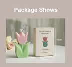 Exquisite Tulip-Fragrance Candles: Ideal Wedding Keepsakes, Luxurious Home Ambiance & Heartfelt Birthday Presents for Women