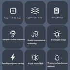 Bluetooth 5.2 Bone Conduction Speaker Under Pillow Noise Reduction Speaker Stereo Music Player with Flashlight Sleep Aid Lootquake LLC