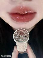 Flower Knows Lipstick Swan Ballet Lip Gloss Mirror Moisturizing Long-lasting Lip Glaze Nostickcup Nourishing  3.5g Lootquake LLC
