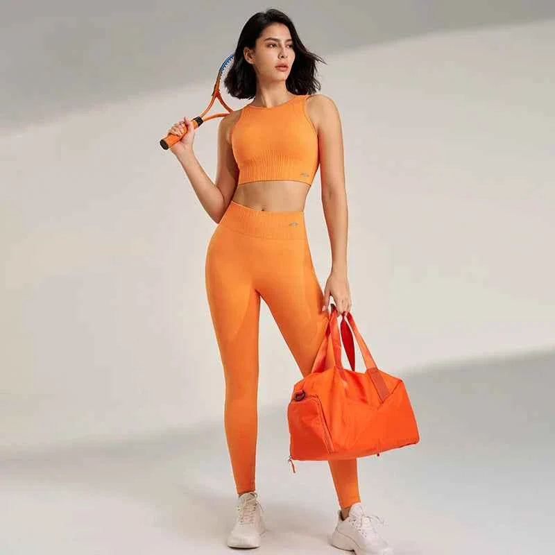 Women's High Waisted Leggings and Top THRIXINE