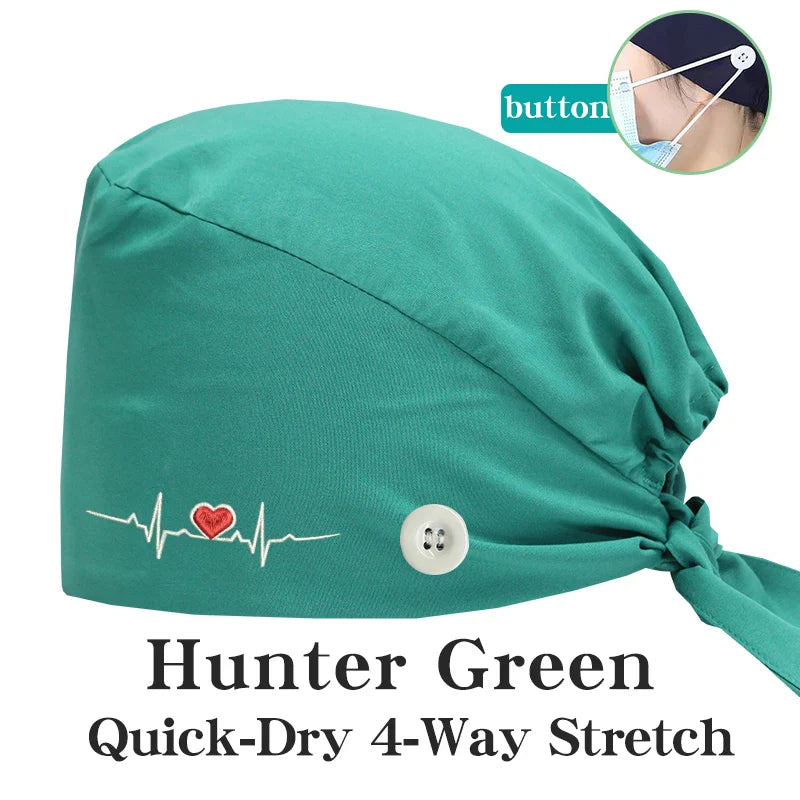 Quick Dry Stretch Medical Hat Caps