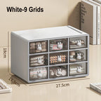 Desktop Storage Box Transparent Drawer Home Storage Box Stationery Box Office Files Stationery Organizer Cosmetics Drawer Box