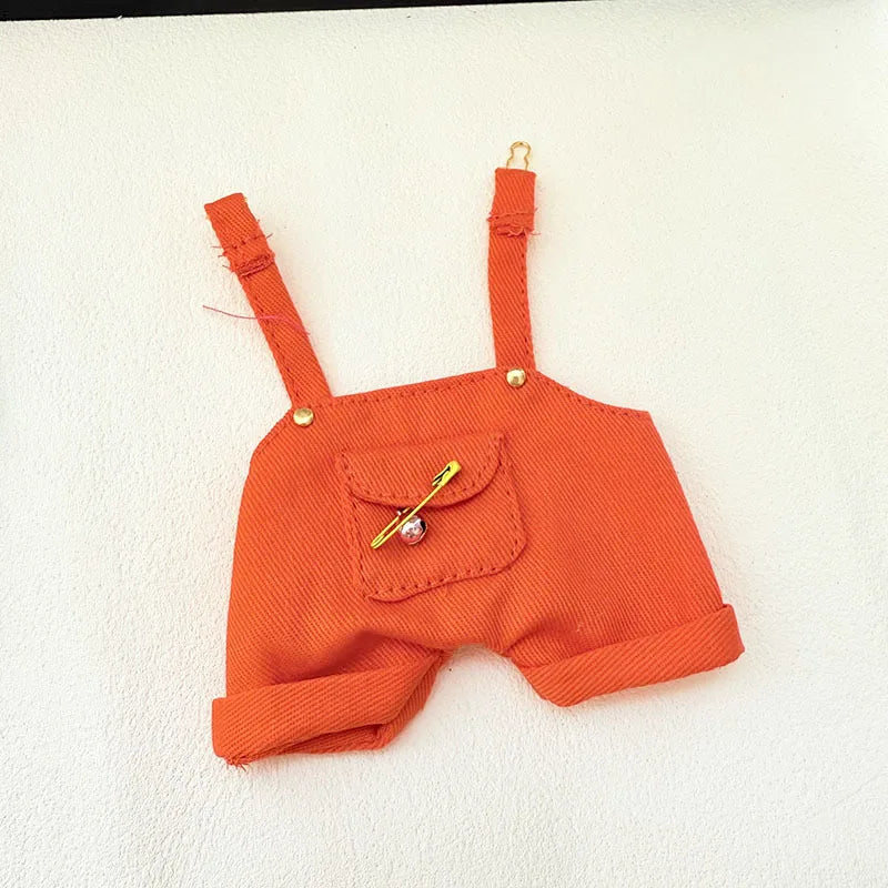 Labubu Doll Clothes Police Set Summer T-shirt Labubu I II Idol Dolls 15/17cm Clothes Sitting Party Accessories DIY Gifts Lootquake LLC
