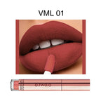 O.TWO.O 12 colors High Quality Velvet Matte lipstick Long Lasting Lips Makeup Waterproof Easy to Wear Matte Liquid Lip Gloss