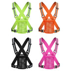 NightSafe Reflective Vest for Outdoor Sports THRIXINE