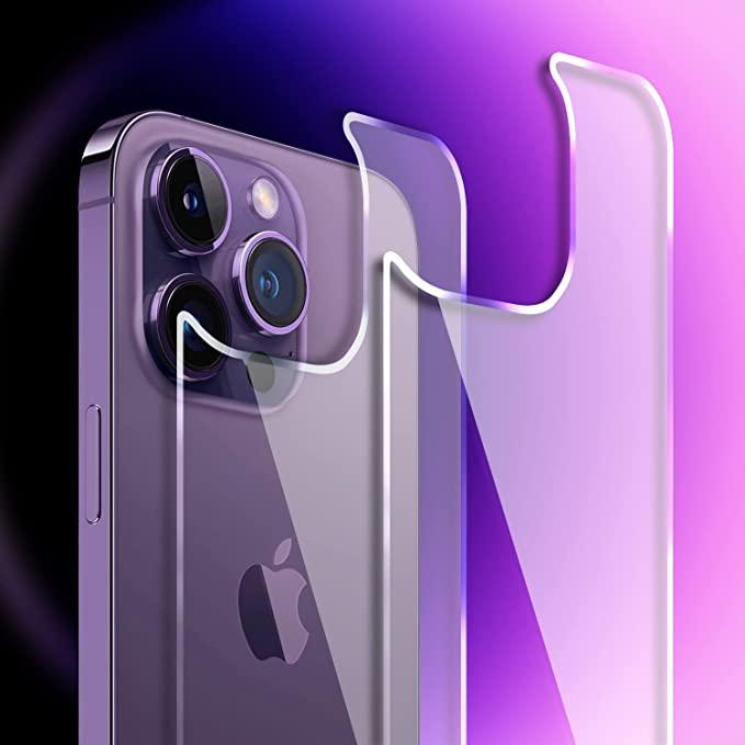 HD Clear Scratch Resistant Anti-Fingerprint Tempered Glass Film Full Screen Coverage Protector For Iphone 14 Pro Max Front Back Screen Protector HD Clarity Anti-Fingerprint Scratch Tempered Glass For Iphone 13 Stevvex
