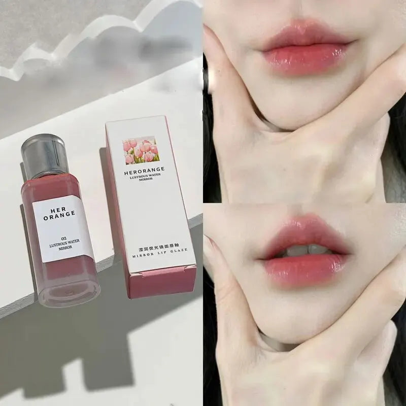 HERORANGEYingrun YueguangLip Gloss Non-stick Cup Lipstick Long-lasting Waterproof Lipstick Matte Lip Glaze Affordable Lipstick Lootquake LLC