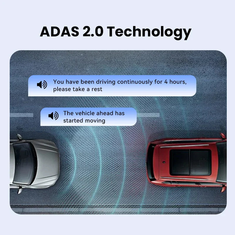 2025 New DDPAI Dash Cam Z50 Pro 4K Car DVR Night Vision 5GHz Wi-Fi GPS ADAS 24h Parking mode Support Front and Rear Camera Lootquake LLC