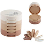 Concealer Contouring Powder, 5 Color 5 Decked Powder Tower, Brightening Skin Tone,Oil Control Makeup Loose Powder Setting Powder Lootquake LLC
