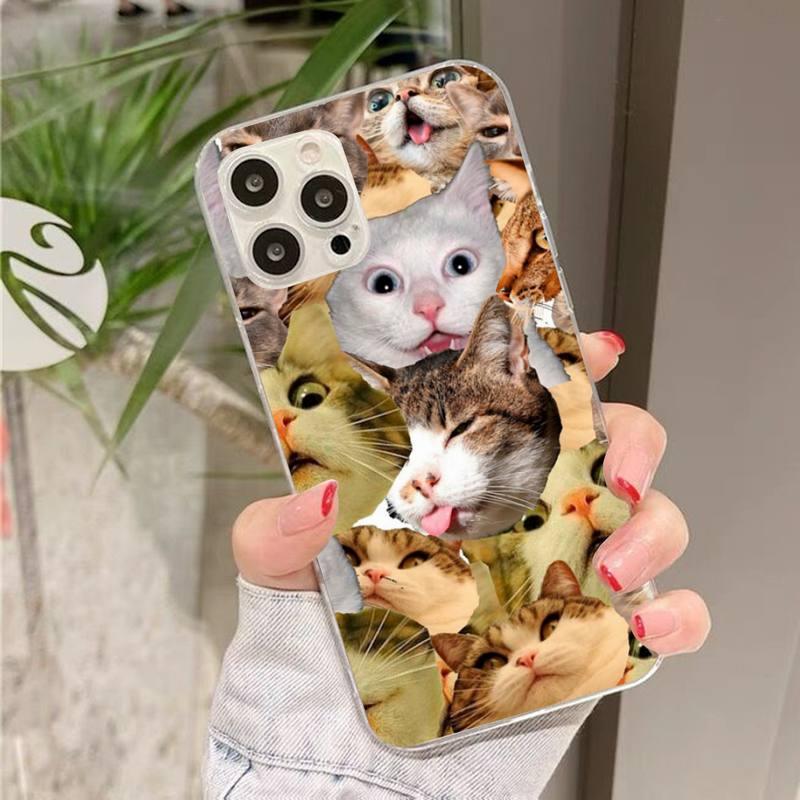 Crying Cat Memes Phone Case Mask Colorful Case For Cat Lovers For Iphone 7 And 8 In Moedern Design Stevvex