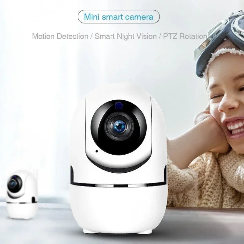 New Mini Camera Smart Home Auto Tracking 1080P Wifi IP Camera Full Night Vision Network Wireless CCTV Video Baby Security Camera