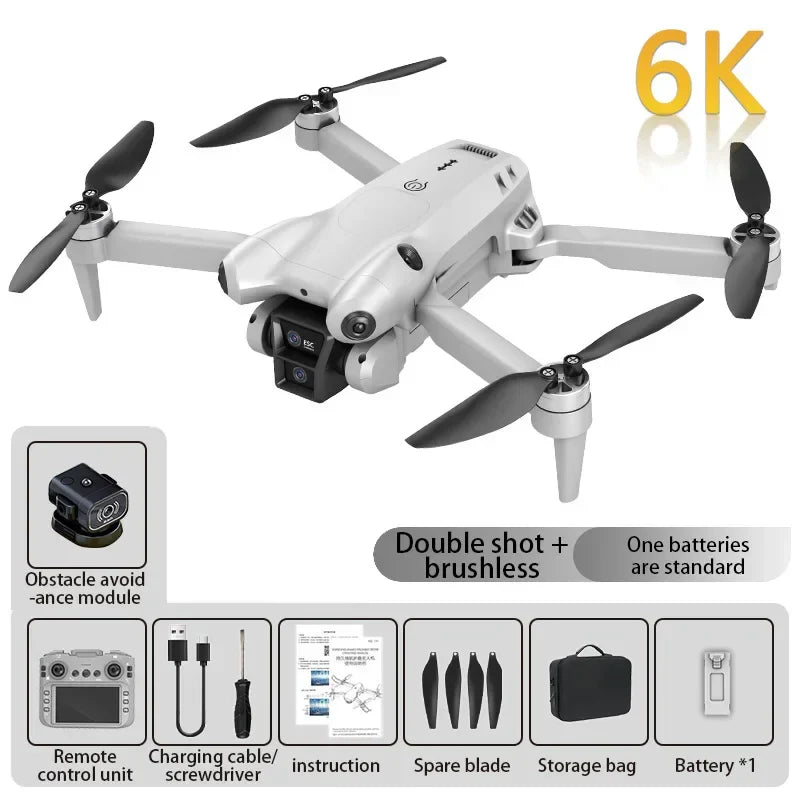 Xiaomi S101 Drone 8K Dual Camera Professional Drone 5G WiFi Wide-angle ESC UAV With Screen Obstacle Avoidance Quadcopter 20000M