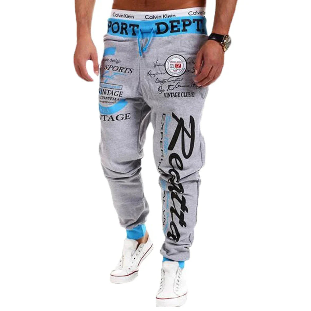 Men's Active Sweatpants Drawstring Elastic Waist - SJB-DIAMOND ELITES