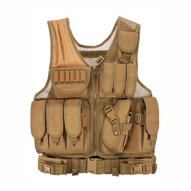TactiFit: Breathable Combat Vest THRIXINE