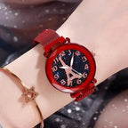 Luxury Mesh Steel Belt Quartz Wristwatches Eiffel Tower Watch for Women Simple Ladies Dress Party Watch Relógio Feminino Gifts