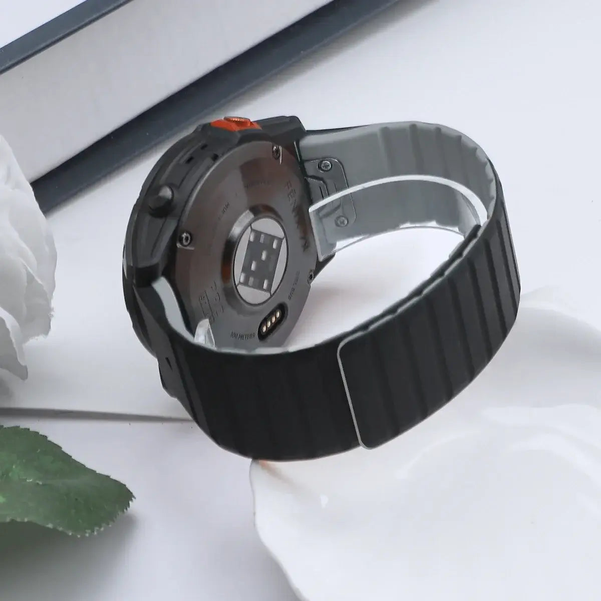 Garmin Magnetic Silicone Band - Durable QuickFit Strap - SJB-DIAMOND ELITES