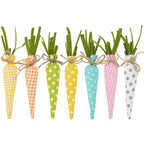 3/1pcs Nov Woven Easter Carrots Ornaments Hanging Pendant for Easter Home Decorations Supplies 2023 Kids Easter Favors Gifts Toy Lootquake LLC