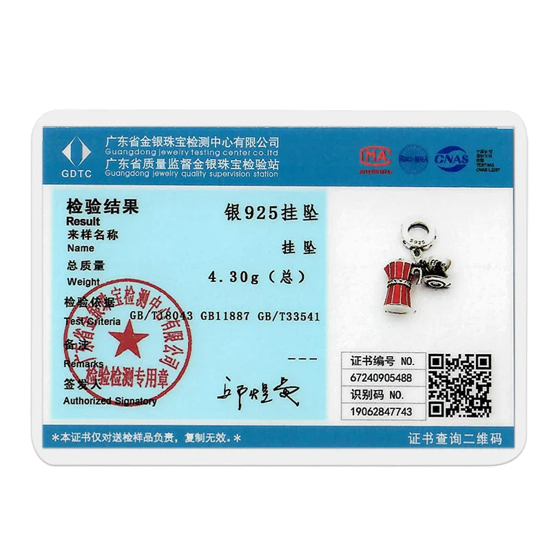 Coffee Cup Charms 925 Silver Beads For Woman Fit Original Bracelet Making Fashion Jewelry Lootquake LLC