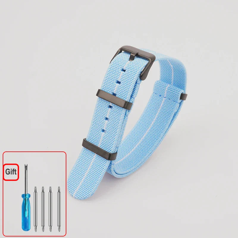 Amazfit Nylon Watch Band NATO Strap Waterproof Washable Elastic